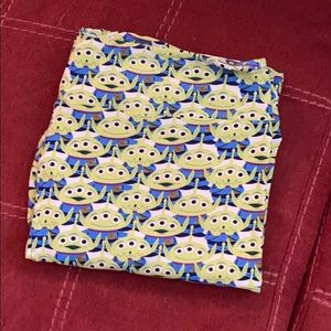 Lularoe Toy Story Alien Leggings TC2 GUC